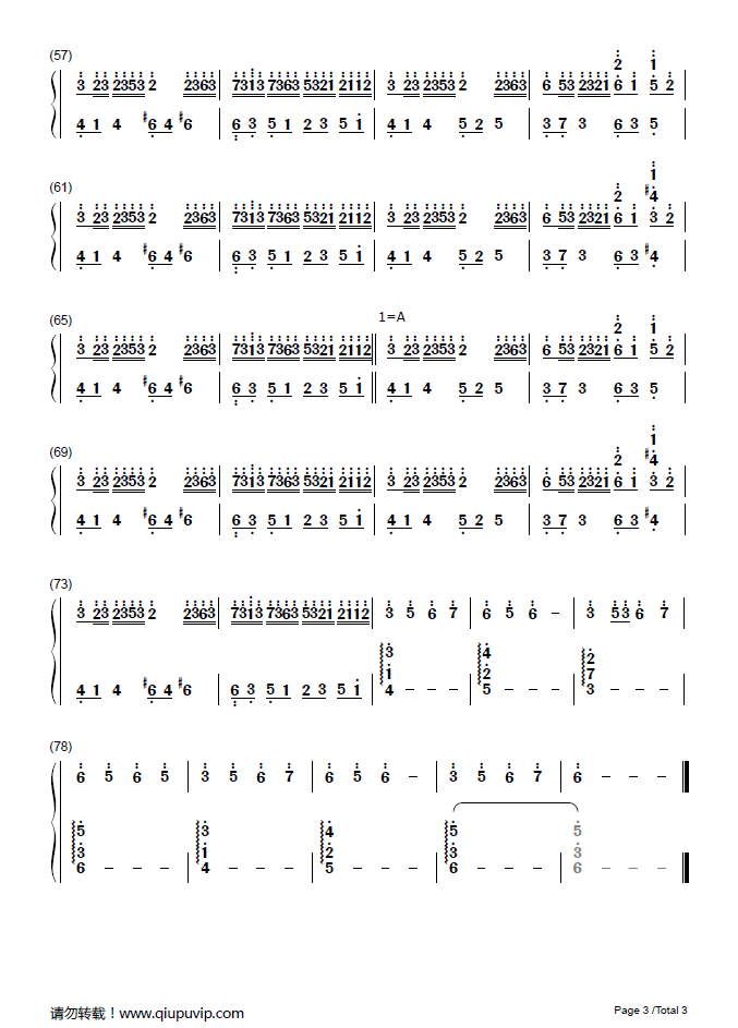 《letter(简谱)》钢琴谱由求谱网制作,并提供《letter(简谱)》钢琴曲