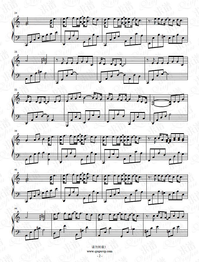 《不要说话》钢琴独奏谱由求谱网制作,并提供《不要说话》钢琴曲在线