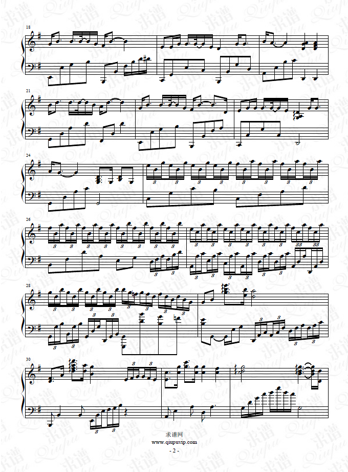 《奉献》钢琴谱由求谱网制作,并提供《奉献》钢琴曲在线试听,《奉献》