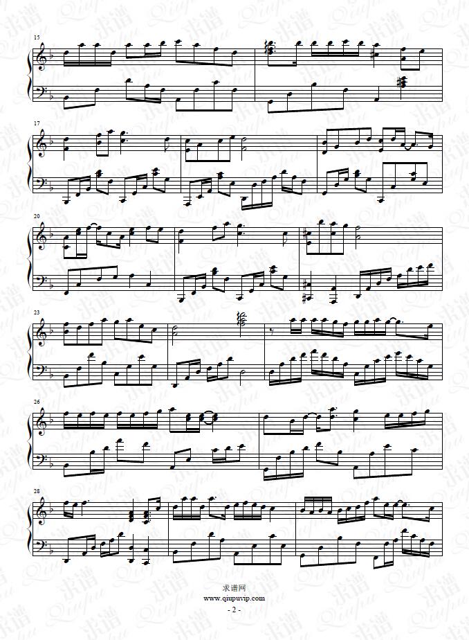 小城大事_杨千嬅_钢琴谱_求谱网