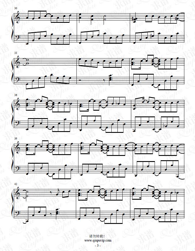 《COCKTAIL》钢琴谱由求谱网制作，并提供《COCKTAIL》钢琴曲在线试听，《COCKTAIL》钢琴谱（五线谱）下载