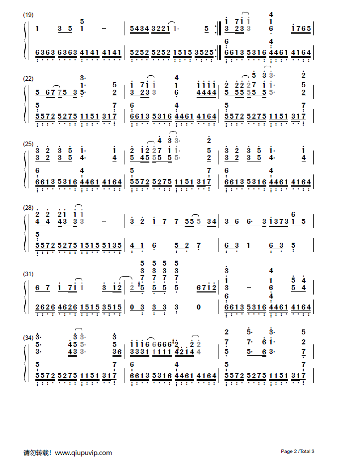 another day(简谱)_punch_钢琴谱_求谱网